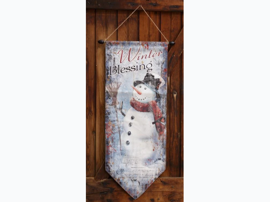 Winter Blessings Wall Decor