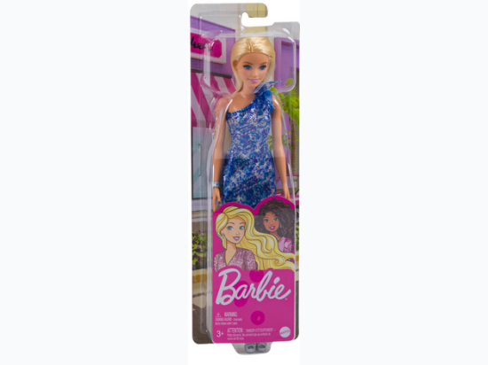 Mattel Barbie Glitz Doll - Blue Dress