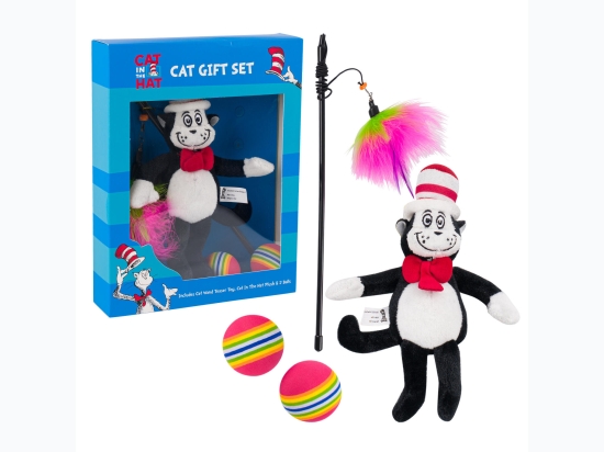 Cat in the Hat Cat Toy Gift Set