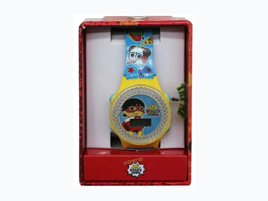 Kid's Ryans World Flashing Digital Watch with Rubber Band