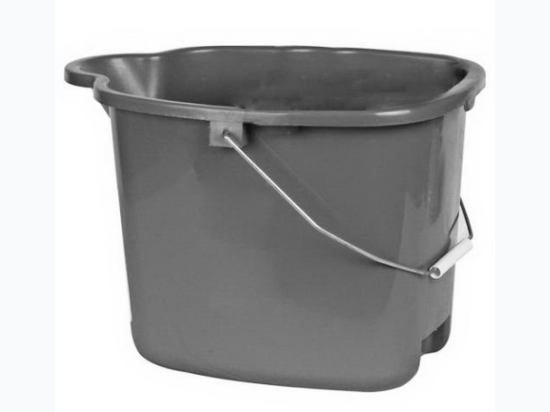 17qt Mop Bucket in Grey