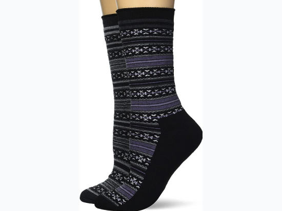 Women's Hanes Moisture Wicking Outdoor Sock - 2 Pack