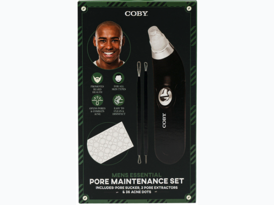 Coby 39pc Men's Pore Cleaner Kit