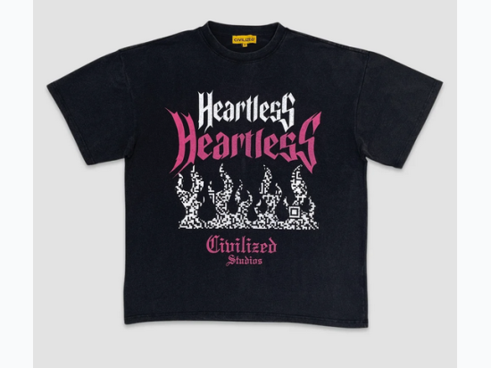 Men's Heartless SS Tee - 2 Color Options