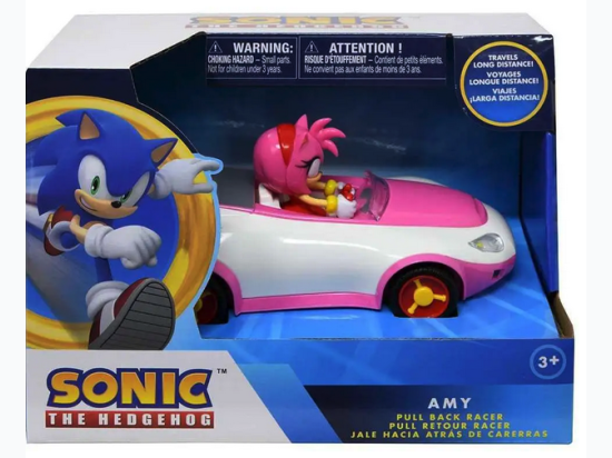 Sonic The Hedgehog Saga All-Stars Racing Pullback Racers - Amy