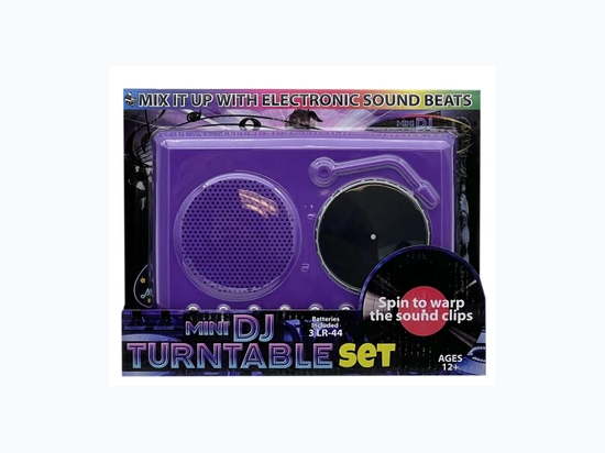 Electronic Mini DJ Turntable Set - 3 Colors