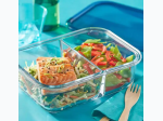 Pyrex 5.5 Cup Meal Box - Blue Lid