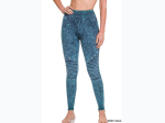 Junior's Mineral Washed Wide Waistband Moto Leggings - 4 Colors