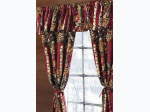 Virah Bella® Officially Licensed 5 Piece Curtain Set - The Woods - Burgundy