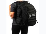 3V Gear Guardian 40L Hydration Ready Padded Backpack in Black