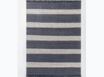 5'x7' Highland Hand Woven Striped Jute/Wool Area Rug - 2 Color Options