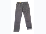 Men's Northwest Wood Flannel Lined Denim Jeans in Charcoal