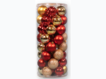 50 Piece Assorted Shatterproof Plastic Balls - 2 Options