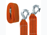 Nylon Tow Rope with Metal Hooks