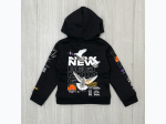Toddler Boy's Thrive and Prosper Hoody in Black