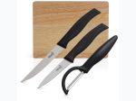 Slitzer Germany Cutting Board And Knife Set