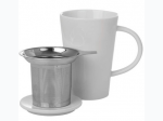 Wyndham House™ 13.5oz (400 ml) Porcelain Tea Steeping Mug
