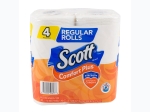 Scott Comfort Plus Bathroom Tissue, 4-ct.
