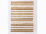 5'x7' Highland Hand Woven Striped Jute/Wool Area Rug - 2 Color Options