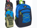High Trails 18 Inch Multi Pocket Bungee Backpack - 5 Color Options