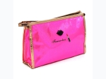 Metallic Shimmer Forever Love Cosmetic Pouch - 4 Available Colors