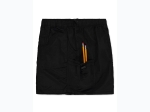 Girl's Nylon Adjustable Waist Cargo Skirt in Black
