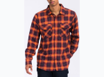 Men's Regular Fit Checker Plaid Flannel Long Sleeve - 2 Color Options