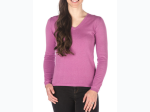 Women's 100% Cotton V-Neck Essential Sweater - 2 Color Options
