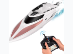 Remote Control Boat – 20 MPH Speed – 4 Channel Racing – 2.4 GHz Remote