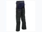 Rocky Mountain Hides™ Solid Genuine Buffalo Leather Motorcycle Chaps
