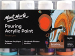 Premium Pouring Acrylic Paint 4pc Set - Symphony