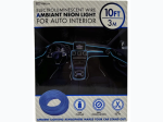 Simply Tech 10 Foot Electroluminescent Wire Interior Car LED Strip - 2 Color Options