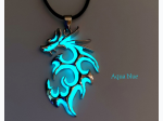 Men's Luminous Dragon Pendant Necklace - 3 Color Options