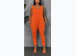 Junior's Sleeveless Jumpsuit & Tube Top - 3 Color Options