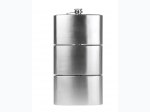 3-24OZ Stainless Steel Flasks W/PU Pouch