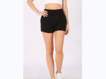 Women's Solid Fleece Lounge Sweat Shorts - 3 Color Options