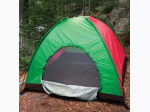 4 Person Camping Tent with Stakes - Colors May Vary