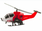 Friction Fire Rescue Helicopter - Colors May Vary