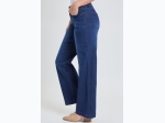 Missy Wide Leg Jean Made With Recycled Fabric in Dark Indigo