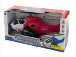 Friction Fire Rescue Helicopter - Colors May Vary