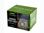 Solar Powered LED Garden Rock Light