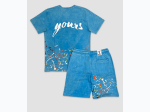 Men's Truly Yours Tee & Fleece Shorts Set 2 Color Options