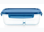 Pyrex 5.5 Cup Meal Box - Blue Lid