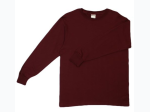 Men's 100% Cotton Long Sleeve T-Shirt - 8 Color Options
