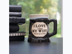 Ceramic Coffee Mug "I Love It When My Wife Let's Me Go Hunting"