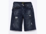 Boy's Distressed Denim Shorts - 2 Color Options