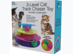 Triple Level Cat Toy Tower with Jingle Balls