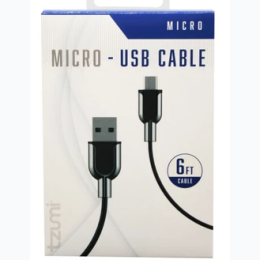 Tzumi 6 Foot Micro USB Cable