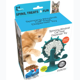 Suction-Cup Rotating Spinning Cat Toy