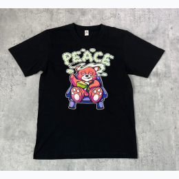 Men's Peace T-Shirt in Black